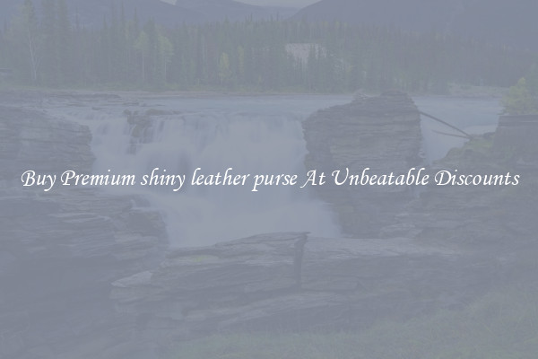 Buy Premium shiny leather purse At Unbeatable Discounts