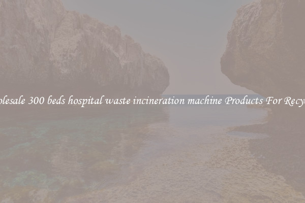 Wholesale 300 beds hospital waste incineration machine Products For Recycling