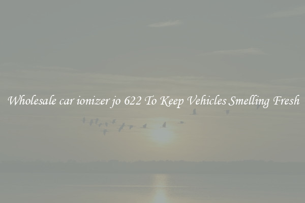 Wholesale car ionizer jo 622 To Keep Vehicles Smelling Fresh