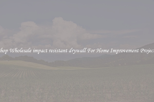Shop Wholesale impact resistant drywall For Home Improvement Projects